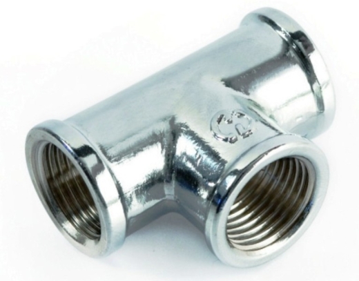 Трійник General Fittings хром 3/4" 2700.14B - 1