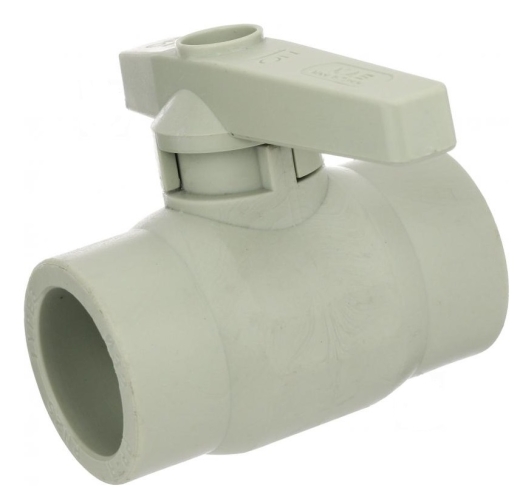 Кран шаровый PP-R KAS 9633674 50 мм - 1
