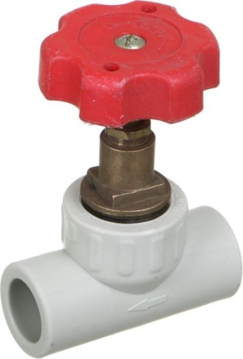 Кран вентильный PP-R KAS 9633676 20 мм - 1