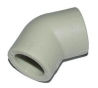Уголок PP-R 45° KAS 9614050 50 мм - 1