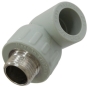 Уголок PP-R 90° с внешней резьбой KAS 9625002 20х3/4" - 1