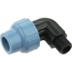 Уголок ПНД с внешней резьбой 90° SUPRA 7020002 20х1/2" - 1