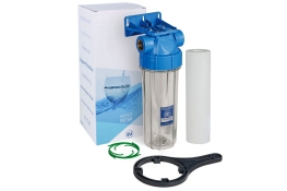 Фільтр Aquafilter FHPR34-B1-AQ прозорий з картриджем 2.5"х10" Фільтр Aquafilter FHPR34-B1-AQ прозорий з картриджем 2.5"х10"